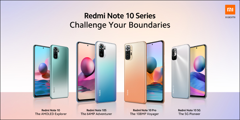 Redmi Note 10 系列全球發表:Redmi 首次搭載 1.08 億像素主相機,極致性價比全面升級 - 電腦王阿達 Redmi Note 10 系列全球發表:Redmi 首次搭載 1.08 億像素主相機,極致性價比全面升級 - 電腦王阿達