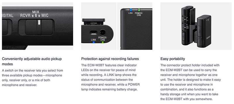 Sony 新款「真」無線麥克風 ECM-W2BT 發表,看起來實用很多! - 電腦王阿達 Sony 新款「真」無線麥克風 ECM-W2BT 發表,看起來實用很多! - 電腦王阿達