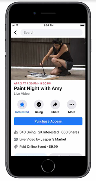 Facebook 將在台灣推出付費線上活動功能,為創作者增加收入來源 - 電腦王阿達 Facebook 將在台灣推出付費線上活動功能,為創作者增加收入來源 - 電腦王阿達