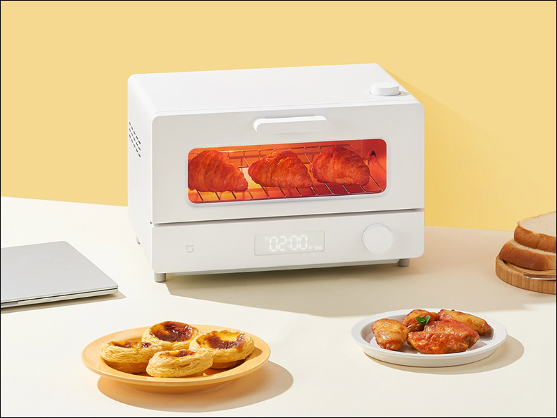 小米「米家智能蒸氣小烤箱12L」 眾籌推出，輕鬆烤出外酥內嫩美味 - 電腦王阿達