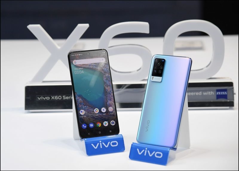 vivo開賣全新智慧型手機X60系列 vivo開賣全新智慧型手機X60系列