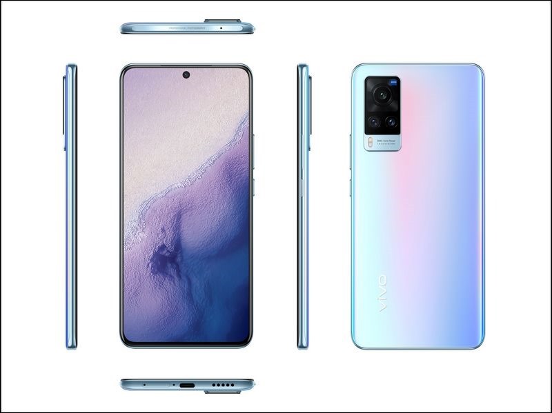 vivo X60厚度僅7.36mm,是目前vivo最輕薄的5G旗艦級手機,圖為X60 Pro冰極光 vivo X60厚度僅7.36mm,是目前vivo最輕薄的5G旗艦級手機,圖為X60 Pro冰極光