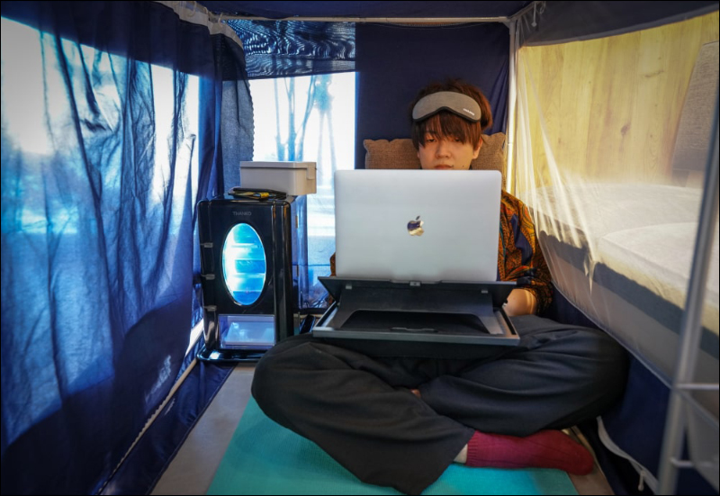 日本 THANKO 推出「邊緣人的秘密基地」多功能組合式帳篷 - 電腦王阿達