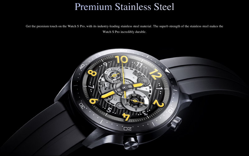 realme Watch S Pro 智慧手錶即將在台推出（規格重點整理） - 電腦王阿達
