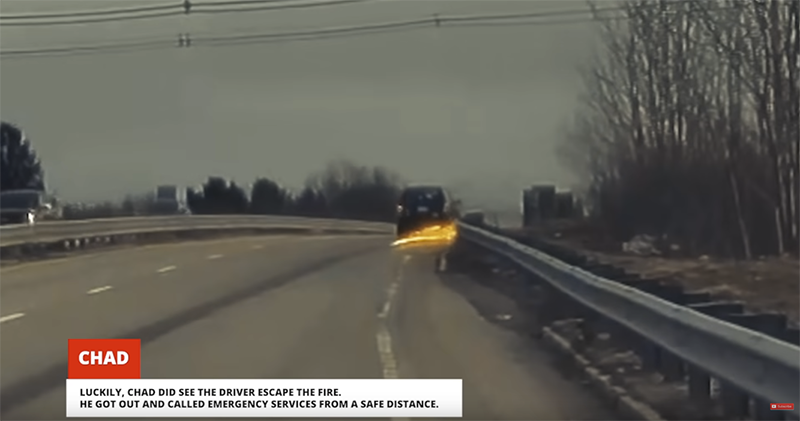 Tesla 起火總引發關注?有人直接整理燃油車「路燒」影片反駁 - 電腦王阿達 Tesla 起火總引發關注?有人直接整理燃油車「路燒」影片反駁 - 電腦王阿達