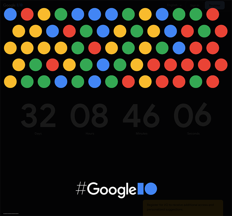 等不及五月的 I/O 2021？Google 準備了彩蛋遊戲讓你打發時間 - 電腦王阿達