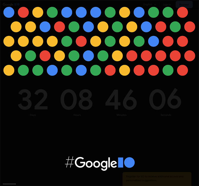 等不及五月的 I/O 2021?Google 準備了彩蛋遊戲讓你打發時間 - 電腦王阿達 等不及五月的 I/O 2021?Google 準備了彩蛋遊戲讓你打發時間 - 電腦王阿達
