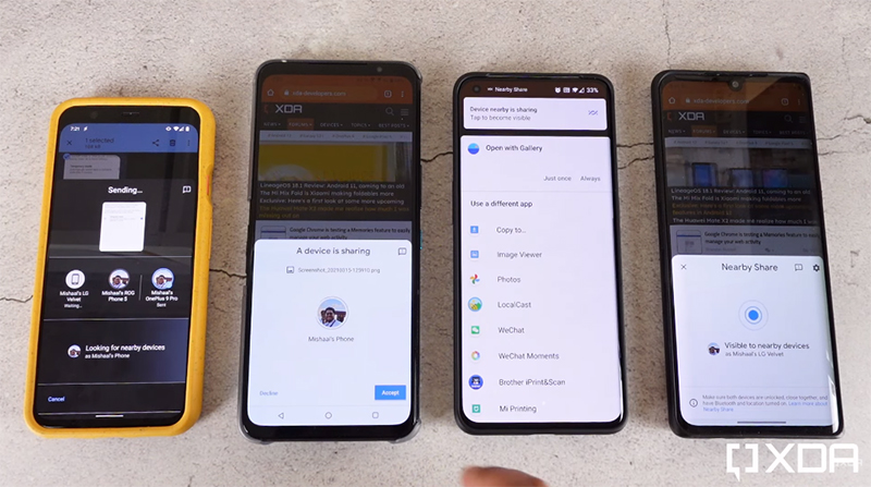 Android「鄰近分享」功能將升級支援群組分享,傳送對象不限於聯絡人 - 電腦王阿達 Android「鄰近分享」功能將升級支援群組分享,傳送對象不限於聯絡人 - 電腦王阿達