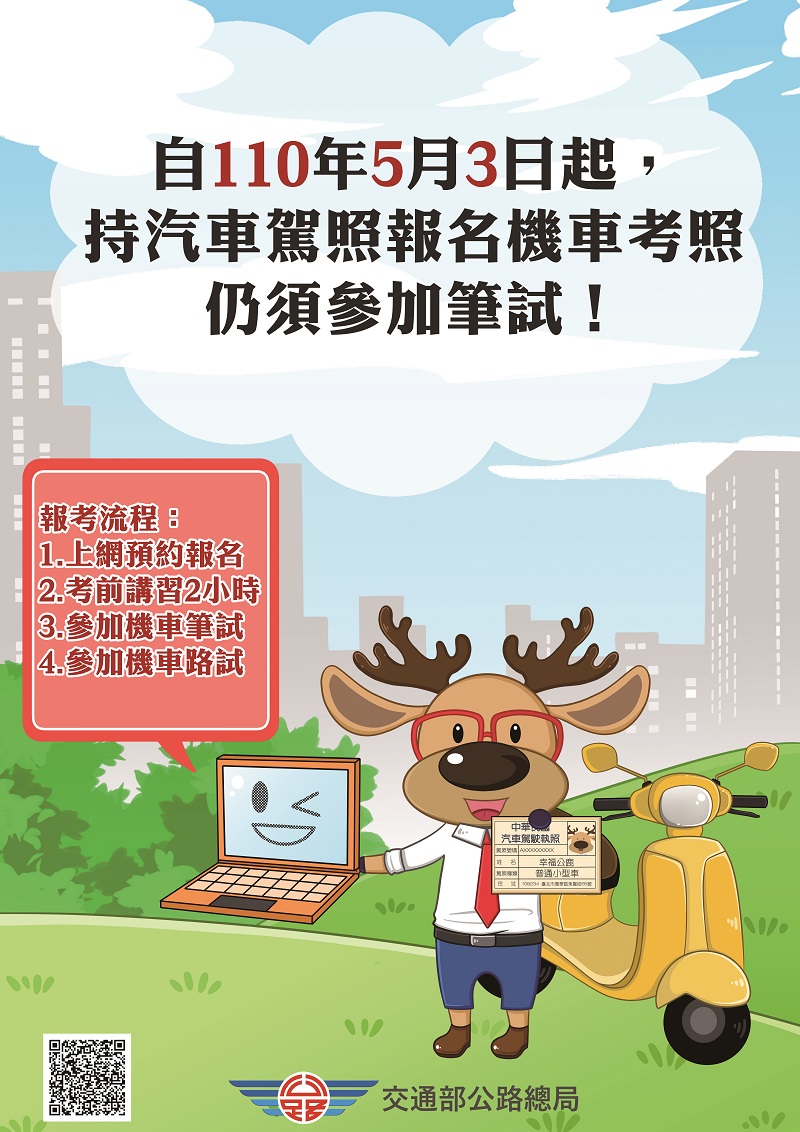 5月3日起 持有汽車駕照者報考機車駕照仍應參加筆試 - 電腦王阿達 5月3日起 持有汽車駕照者報考機車駕照仍應參加筆試 - 電腦王阿達