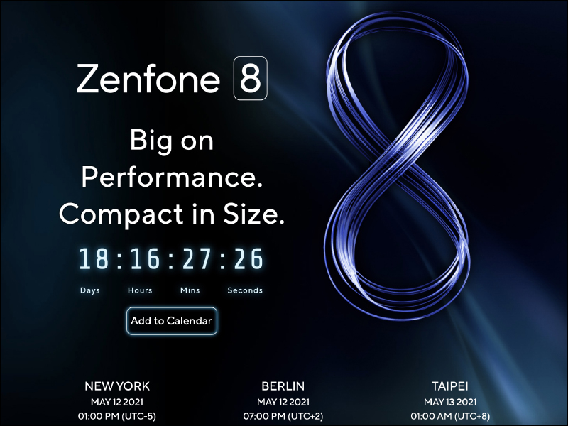 ASUS ZenFone 8 系列即將於 5 月 13 日 01:00 線上發表,小尺寸旗艦即將登場! - 電腦王阿達 ASUS ZenFone 8 系列即將於 5 月 13 日 01:00 線上發表,小尺寸旗艦即將登場! - 電腦王阿達