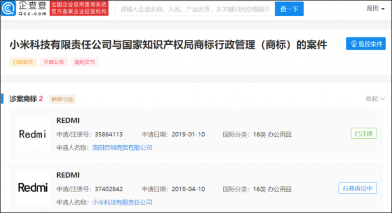 小米旗下「Redmi」品牌商標被搶註冊,經歷兩年小米再次上訴失敗 - 電腦王阿達 小米旗下「Redmi」品牌商標被搶註冊,經歷兩年小米再次上訴失敗 - 電腦王阿達