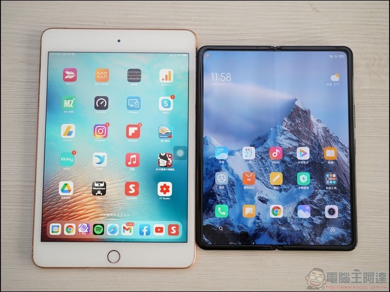 小米 MIX FOLD vs iPad mini - 01 小米 MIX FOLD vs iPad mini - 01