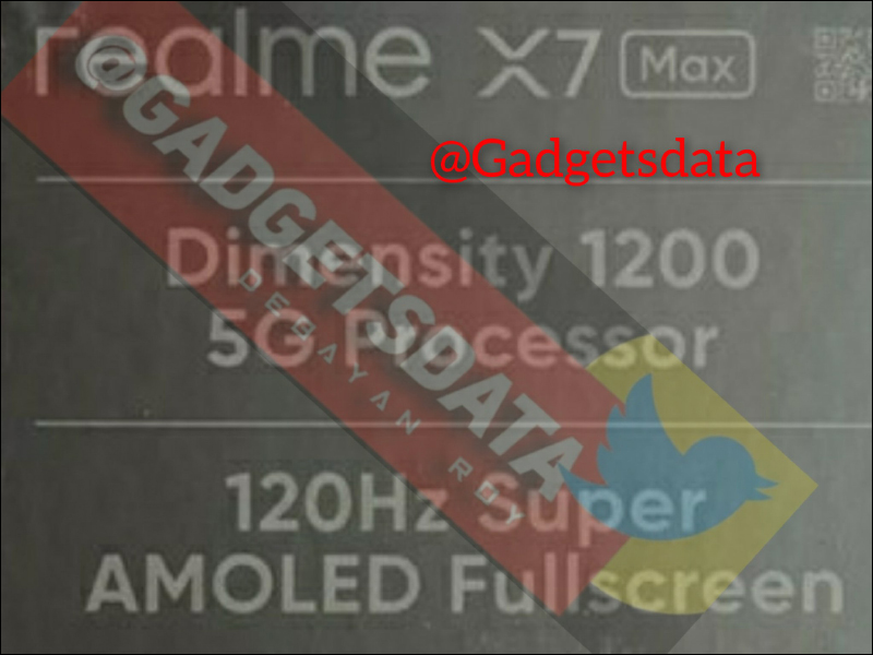 realme X7 Max 包裝、規格曝光曝光!搭載天璣 1200 處理器,傳聞將是 realme GT Neo 國際版 - 電腦王阿達 realme X7 Max 包裝、規格曝光曝光!搭載天璣 1200 處理器,傳聞將是 realme GT Neo 國際版 - 電腦王阿達