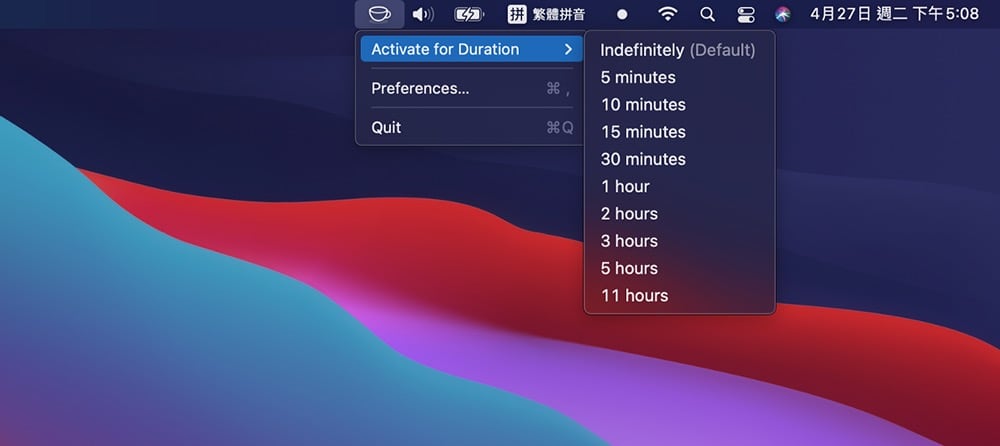 Keeping you awake:防止你的Mac進入睡眠! - 電腦王阿達 Keeping you awake - 啟動