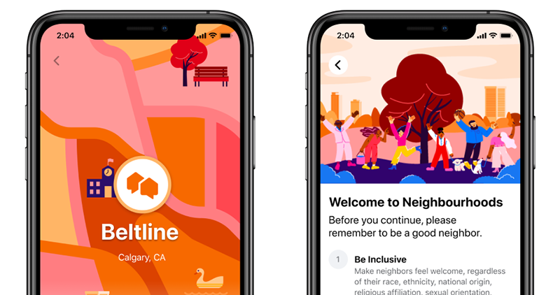 Facebook Neighborhoods Facebook Neighborhoods