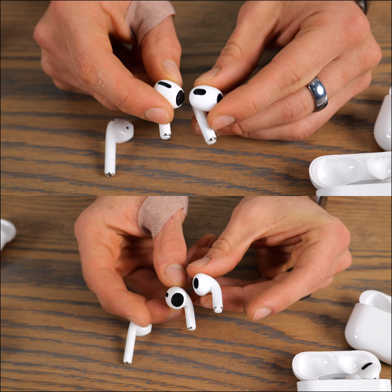 國外知名 YouTuber 搶先開箱 AirPods 3 ,並與多款 AirPods 比較設計差異 - 電腦王阿達 國外知名 YouTuber 搶先開箱 AirPods 3 ,並與多款 AirPods 比較設計差異 - 電腦王阿達