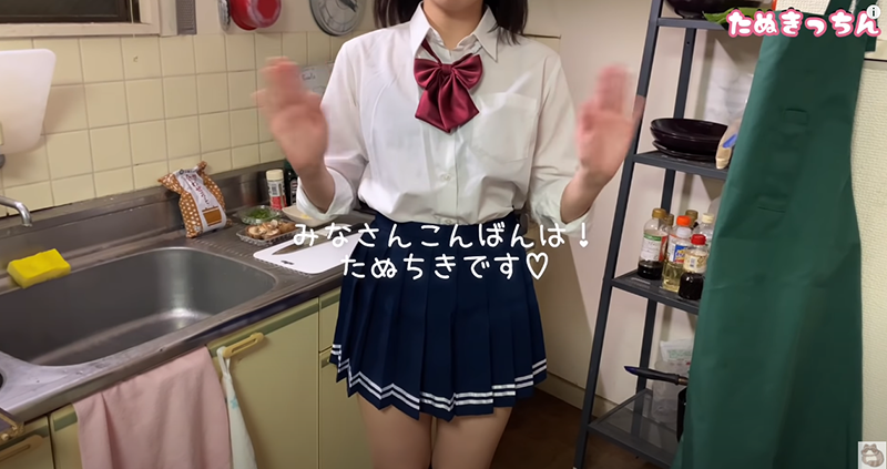 不只是露乳，日本美尻料理 YouTuber 給你滿滿的誠意 - 電腦王阿達