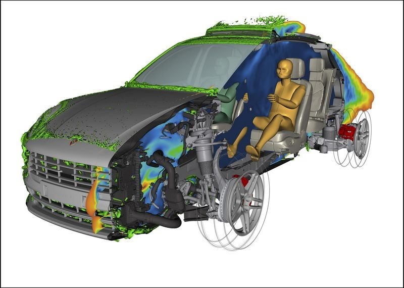 保時捷純電 Macan 原型車上場測試 (7) 保時捷純電 Macan 原型車上場測試 (7)