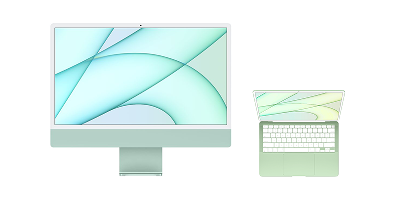 iMac 的多彩將染上 MacBook Air M2 版？根本美到像假的！ - 電腦王阿達