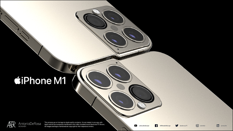 設計師發想 iPhone M1 概念手機,帶來全新的機身缺角設計 - 電腦王阿達 設計師發想 iPhone M1 概念手機,帶來全新的機身缺角設計 - 電腦王阿達