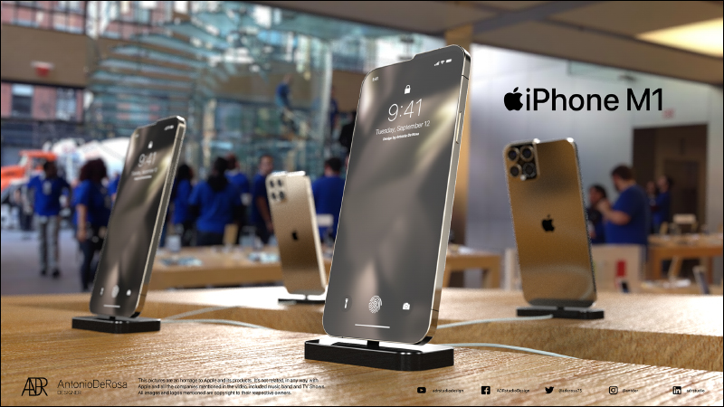 設計師發想 iPhone M1 概念手機,帶來全新的機身缺角設計 - 電腦王阿達 設計師發想 iPhone M1 概念手機,帶來全新的機身缺角設計 - 電腦王阿達