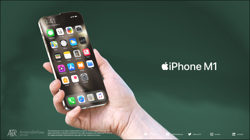 設計師發想 iPhone M1 概念手機,帶來全新的機身缺角設計 - 電腦王阿達 設計師發想 iPhone M1 概念手機,帶來全新的機身缺角設計 - 電腦王阿達