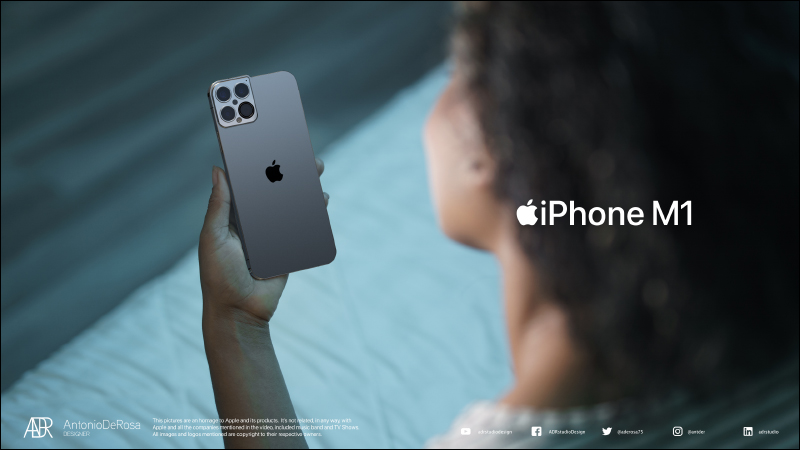 設計師發想 iPhone M1 概念手機,帶來全新的機身缺角設計 - 電腦王阿達 設計師發想 iPhone M1 概念手機,帶來全新的機身缺角設計 - 電腦王阿達
