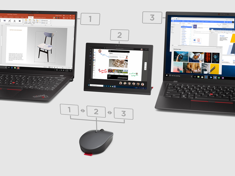 Lenovo 成立配件子品牌「Go」，首波以滑鼠與行動電源亮相 - 電腦王阿達