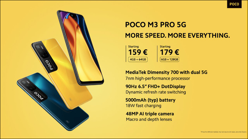 POCO M3 Pro 5G 正式發表:天璣 700 5G 處理器、6.5 吋 90Hz 更新率螢幕、5000mAh 大電量 - 電腦王阿達 POCO M3 Pro 5G 正式發表:天璣 700 5G 處理器、6.5 吋 90Hz 更新率螢幕、5000mAh 大電量 - 電腦王阿達