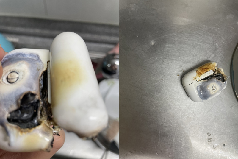 韓國發生 AirPods Pro 充電時爆炸事件,整組耳機燒到潰爛焦黑 - 電腦王阿達 韓國發生 AirPods Pro 充電時爆炸事件,整組耳機燒到潰爛焦黑 - 電腦王阿達