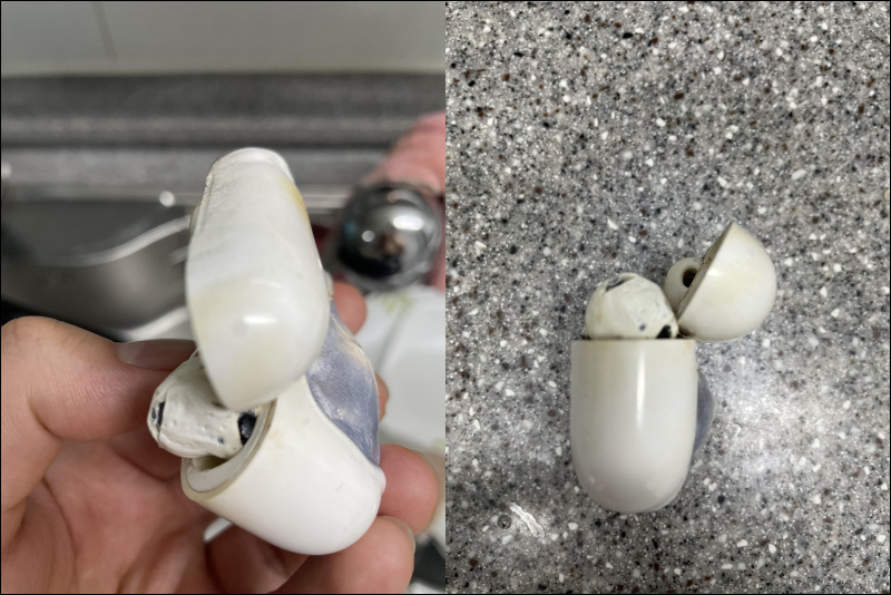 韓國發生 AirPods Pro 充電時爆炸事件,整組耳機燒到潰爛焦黑 - 電腦王阿達 韓國發生 AirPods Pro 充電時爆炸事件,整組耳機燒到潰爛焦黑 - 電腦王阿達