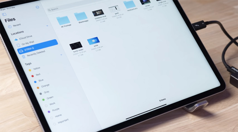 YouTuber 實測 M1 iPad Pro 上的 Thunderbolt 3，效能遜於 MacBook Pro - 電腦王阿達