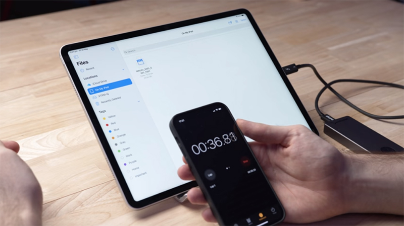 YouTuber 實測 M1 iPad Pro 上的 Thunderbolt 3,效能遜於 MacBook Pro - 電腦王阿達 YouTuber 實測 M1 iPad Pro 上的 Thunderbolt 3,效能遜於 MacBook Pro - 電腦王阿達