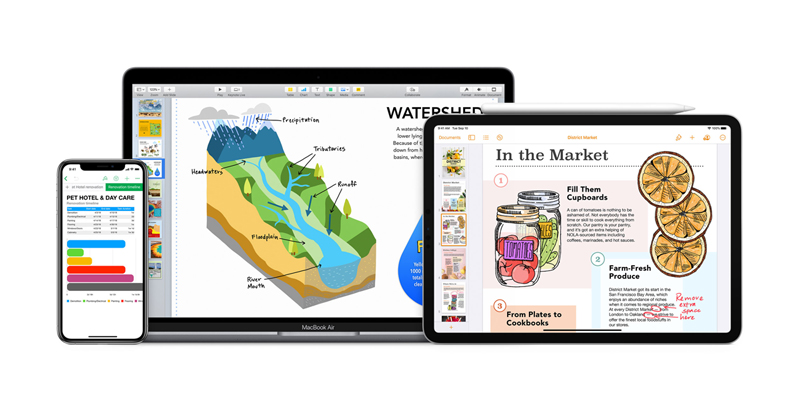 Apple 更新旗下 iWork 系列生產力應用程式，強化線上教學運用 - 電腦王阿達