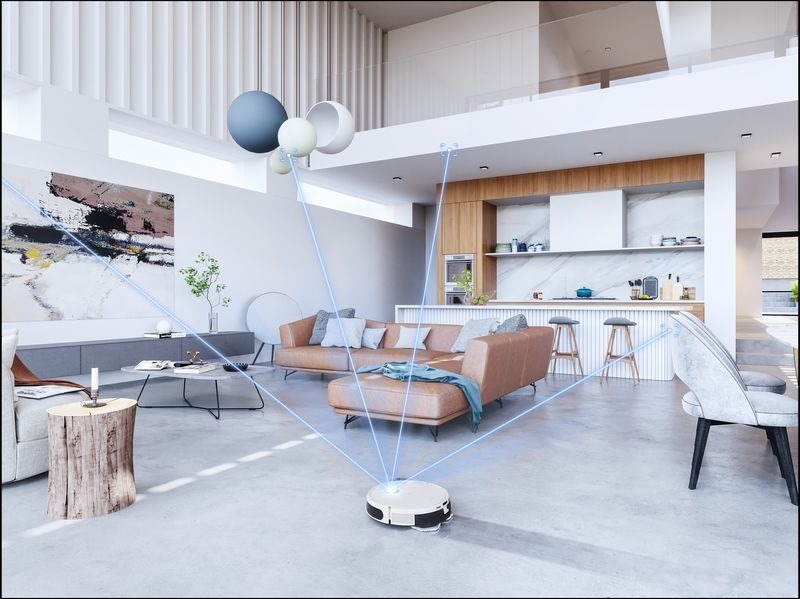 Smart Eye 4.0 視覺導航 - 超大廣角全屋掃描 建立平面戶型圖 Smart Eye 4.0 視覺導航 - 超大廣角全屋掃描 建立平面戶型圖