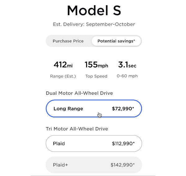 特斯拉未賣先砍史上最強的 Model S Plaid+ 版，因為用不到（啥？） - 電腦王阿達