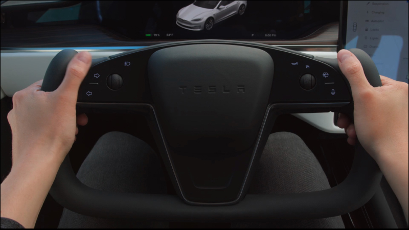 特斯拉 Model S 官方教學影片釋出:全新駕駛介面、Yoke 方向盤操作一次搞懂!(同場加映:Model S Plaid 簡單粗暴的起步加速實錄) - 電腦王阿達 特斯拉 Model S 官方教學影片釋出:全新駕駛介面、Yoke 方向盤操作一次搞懂!(同場加映:Model S Plaid 簡單粗暴的起步加速實錄) - 電腦王阿達