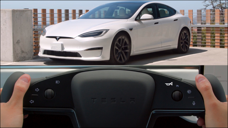 特斯拉 Model S 官方教學影片釋出:全新駕駛介面、Yoke 方向盤操作一次搞懂!(同場加映:Model S Plaid 簡單粗暴的起步加速實錄) - 電腦王阿達 特斯拉 Model S 官方教學影片釋出:全新駕駛介面、Yoke 方向盤操作一次搞懂!(同場加映:Model S Plaid 簡單粗暴的起步加速實錄) - 電腦王阿達