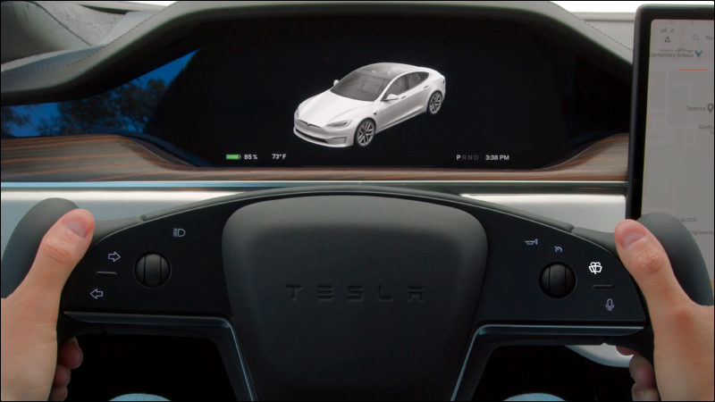 特斯拉 Model S 官方教學影片釋出:全新駕駛介面、Yoke 方向盤操作一次搞懂!(同場加映:Model S Plaid 簡單粗暴的起步加速實錄) - 電腦王阿達 特斯拉 Model S 官方教學影片釋出:全新駕駛介面、Yoke 方向盤操作一次搞懂!(同場加映:Model S Plaid 簡單粗暴的起步加速實錄) - 電腦王阿達