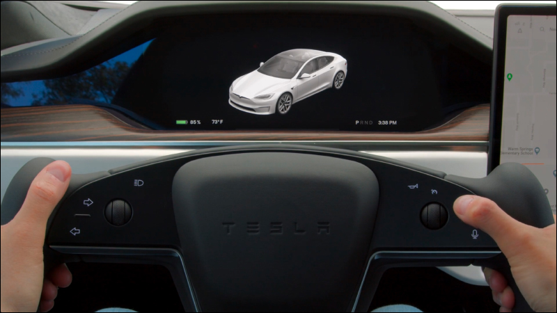 特斯拉 Model S 官方教學影片釋出:全新駕駛介面、Yoke 方向盤操作一次搞懂!(同場加映:Model S Plaid 簡單粗暴的起步加速實錄) - 電腦王阿達 特斯拉 Model S 官方教學影片釋出:全新駕駛介面、Yoke 方向盤操作一次搞懂!(同場加映:Model S Plaid 簡單粗暴的起步加速實錄) - 電腦王阿達