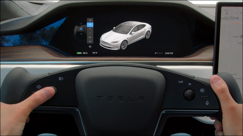 特斯拉 Model S 官方教學影片釋出:全新駕駛介面、Yoke 方向盤操作一次搞懂!(同場加映:Model S Plaid 簡單粗暴的起步加速實錄) - 電腦王阿達 特斯拉 Model S 官方教學影片釋出:全新駕駛介面、Yoke 方向盤操作一次搞懂!(同場加映:Model S Plaid 簡單粗暴的起步加速實錄) - 電腦王阿達