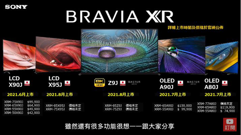 Sony BRAVIA XR 系列新品在台發表,仿人腦高效分析開創全方位智慧觀影體驗 - 電腦王阿達 Sony BRAVIA XR 系列新品在台發表,仿人腦高效分析開創全方位智慧觀影體驗 - 電腦王阿達