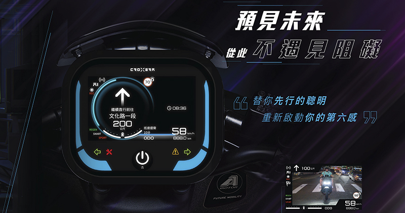 宏佳騰 Ai-1 Ultra ABS 登場:新世代 CROXERA 6 導入 DAPS 死角預防系統 - 電腦王阿達 宏佳騰 Ai-1 Ultra ABS 登場:新世代 CROXERA 6 導入 DAPS 死角預防系統 - 電腦王阿達