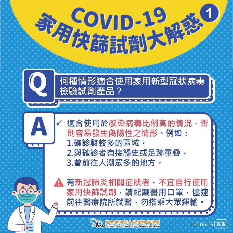食藥署COVID-19 家用快篩試劑資訊彙整 可確認購買資訊與使用方法 - 電腦王阿達