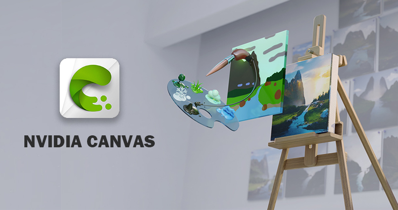 Nvidia Canvas 讓塗鴉變成栩栩如生的照片,免費測試版開放下載 - 電腦王阿達 Nvidia Canvas 讓塗鴉變成栩栩如生的照片,免費測試版開放下載 - 電腦王阿達