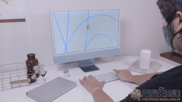 M1 iMac (2021) 開箱評測：新的里程碑（影片） - 電腦王阿達
