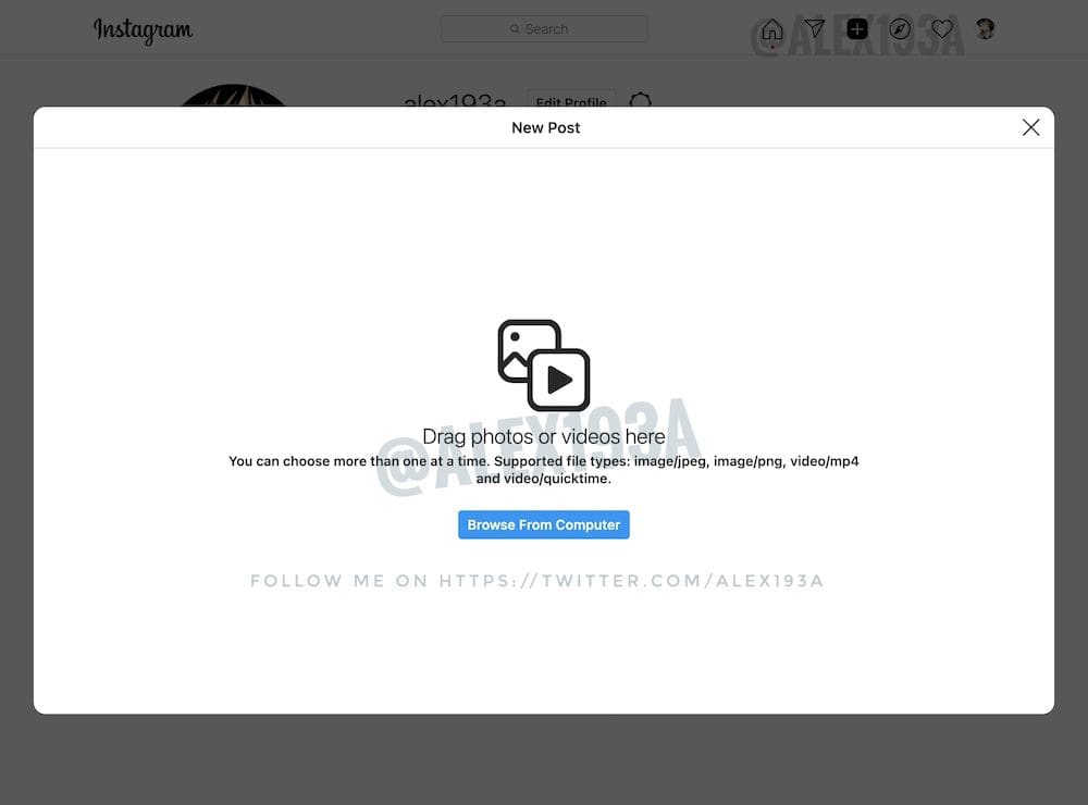 Instagram 桌面瀏覽器發帖功能要來了? - 電腦王阿達 instagram桌面瀏覽器上傳影音文檔