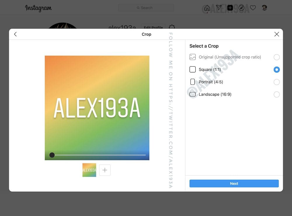 Instagram 桌面瀏覽器發帖功能要來了? - 電腦王阿達 instagram桌面瀏覽器發文設定分辨率
