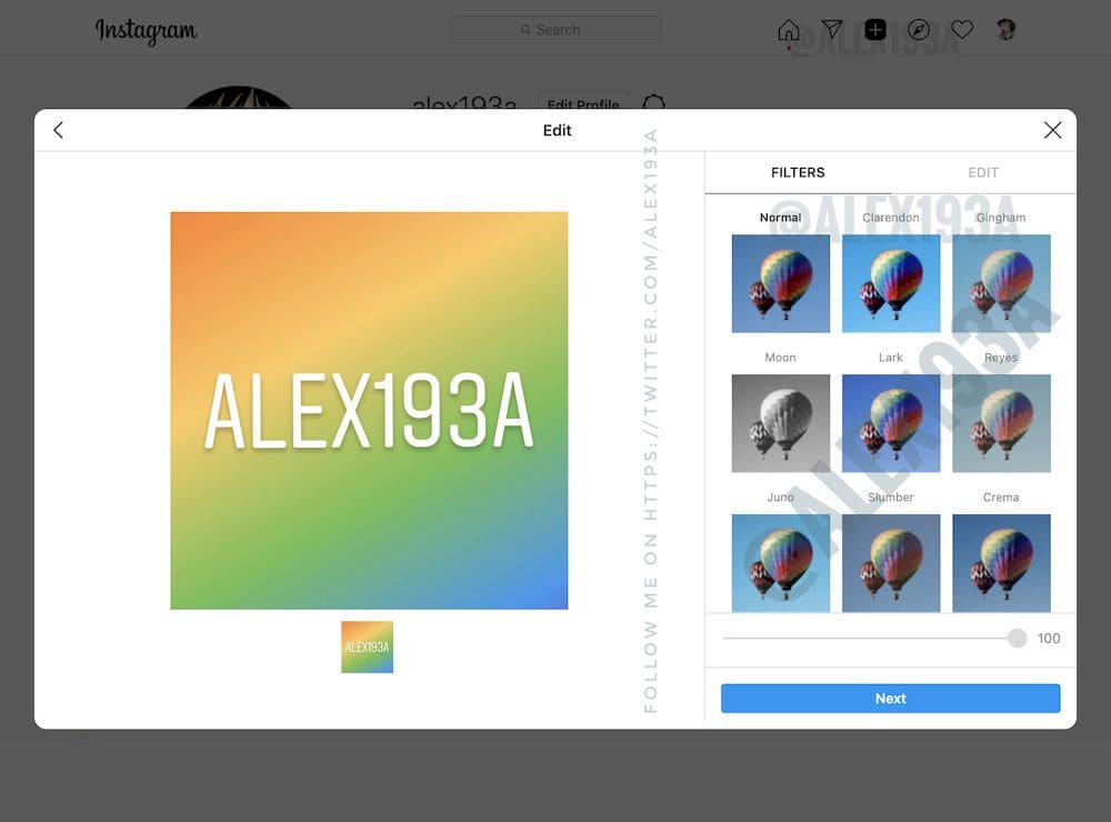 Instagram 桌面瀏覽器發帖功能要來了? - 電腦王阿達 instagram桌面瀏覽器發文編輯模式