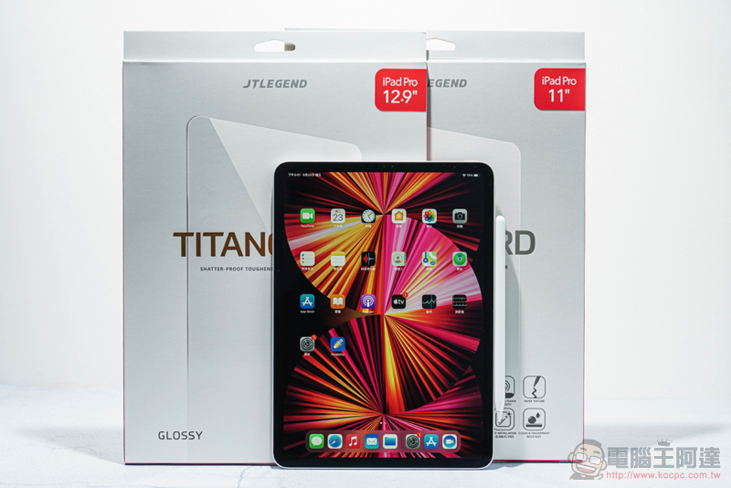 JTLEGEND iPad Pro 2021 多角度折疊保護皮套 / 保護貼開箱,最強平板電腦值得完整防護(動手玩 評測 評價) - 電腦王阿達 JTLEGEND iPad Pro 2021 多角度折疊保護皮套 / 保護貼開箱,最強平板電腦值得完整防護(動手玩 評測 評價) - 電腦王阿達